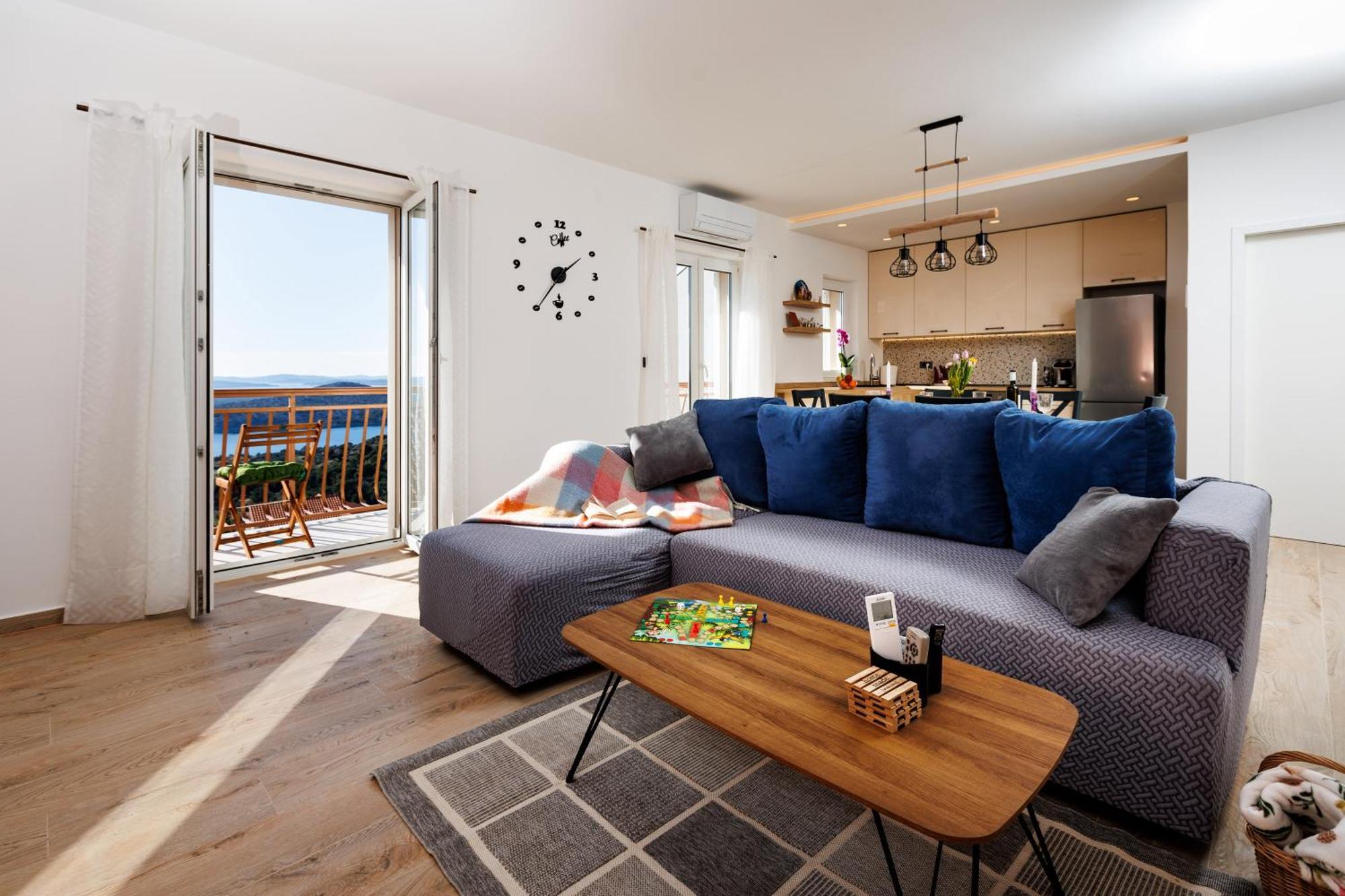 Summer Breeze Apartment - Quiet Place With A Spectacular View And A Garden 希贝尼克 外观 照片